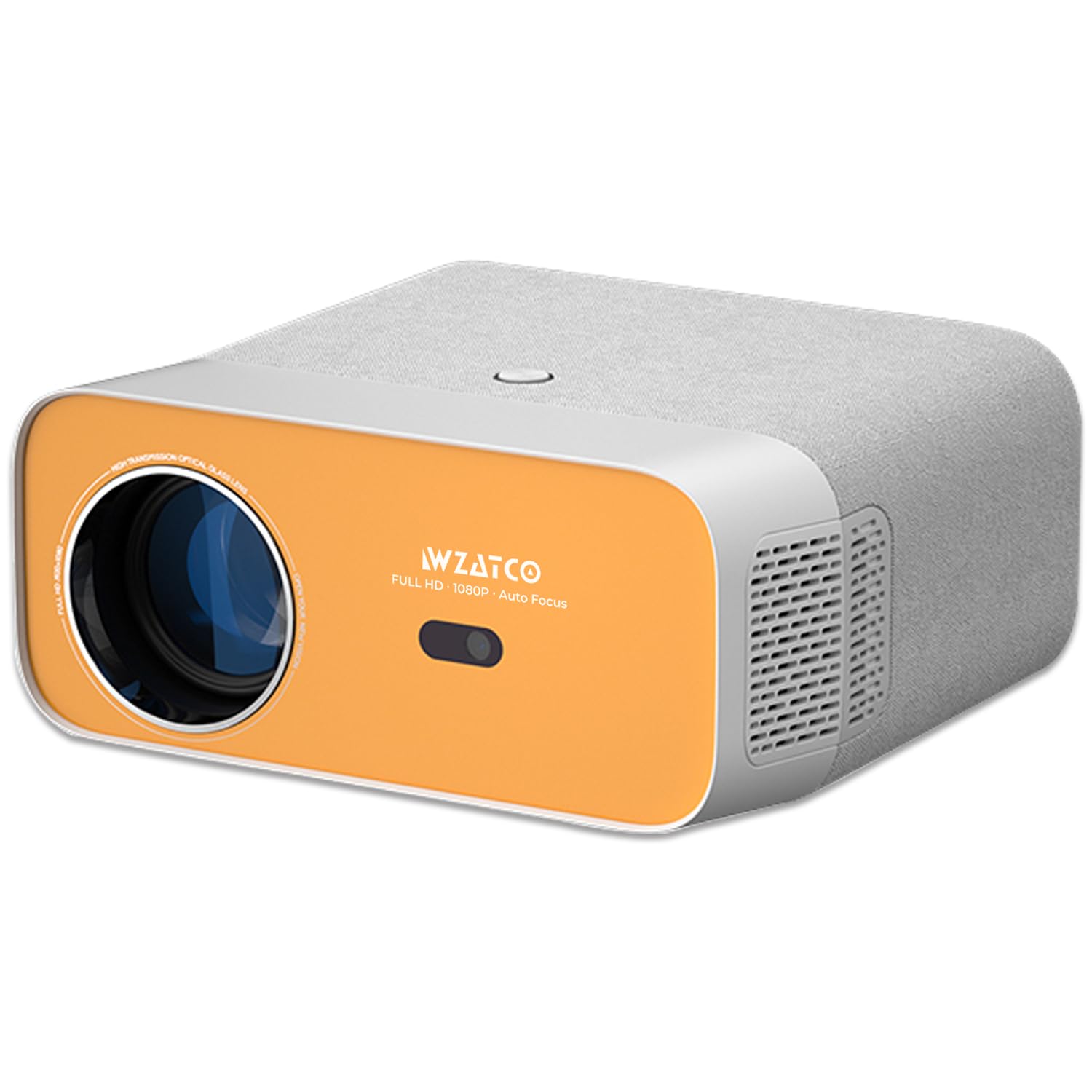 WZATCO Yuva Ultra, Ultra Bright 770 ANSI, 590 ISO Lumens, Native 1080P Fully Automatic, Android TV Projector for Home, 300 Screen | HDMI ARC | 4D Keystone with Netflix, Prime etc | WiFi 6 & BT