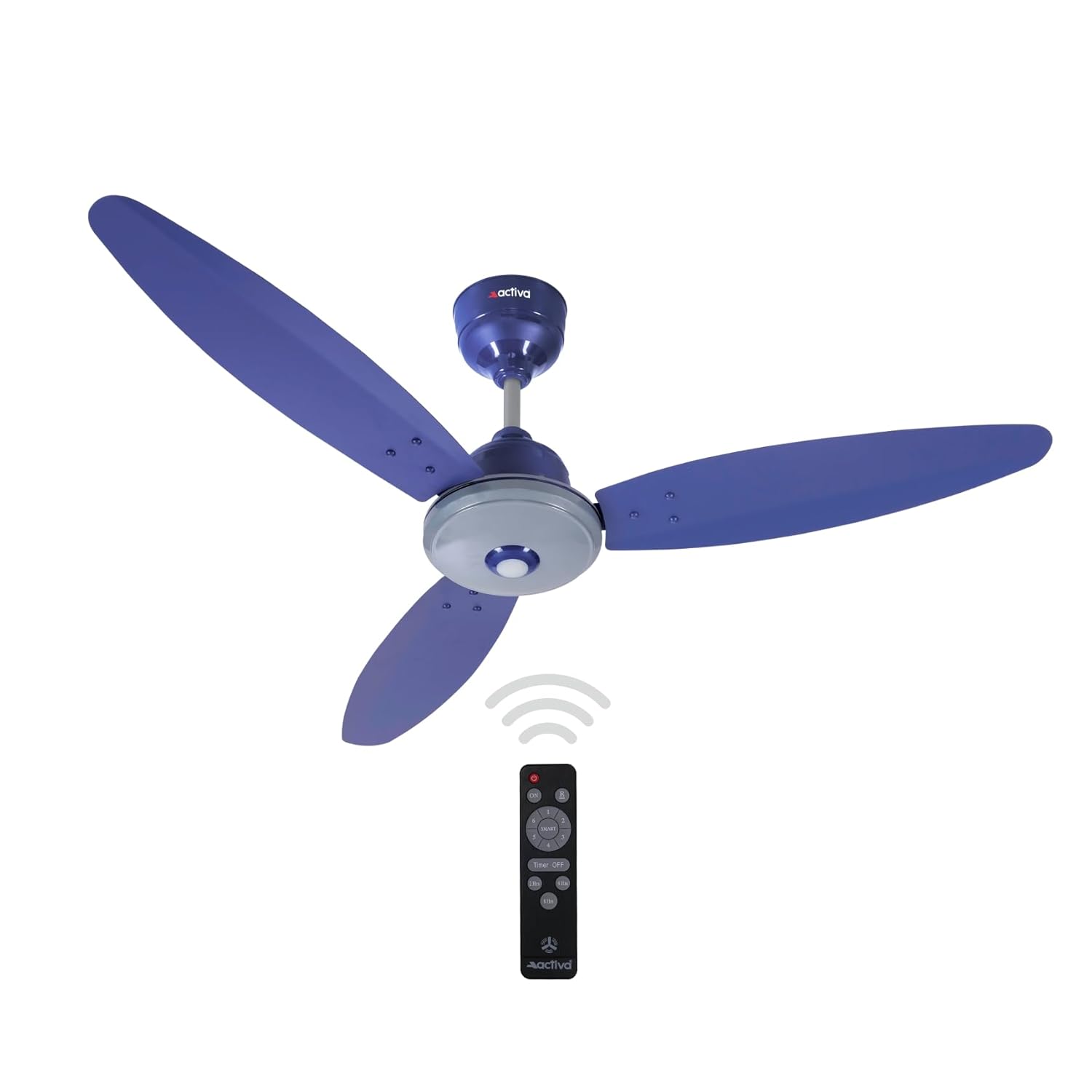 ACTIVA Gracia 1200 MM (28 Watts) BLDC Motor Fan With LED Light |Remote| 3 Blade Energy Saving Ceiling Fan